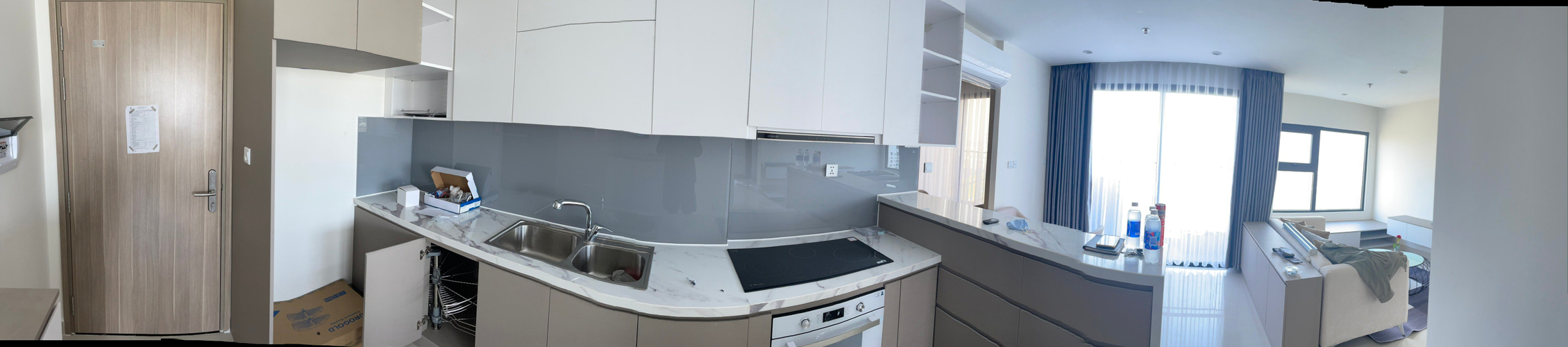 Căn hộ Vinhomes Grand Park, Quận 9 Căn hộ Vinhomes Grand Park thiết kế 2 phòng ngủ, đầy đủ nội thất.