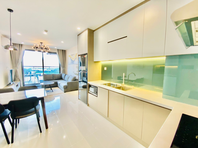 Căn hộ Vinhomes Grand Park, Quận 9 Căn hộ Vinhomes Grand Park hướng ban công tây nam đầy đủ nội thất diện tích 81.7m²