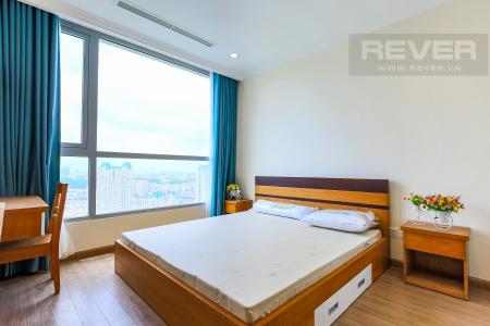 Phòng Ngủ 1 Căn hộ Vinhomes Central Park đầy đủ nội thất diện tích 93m²