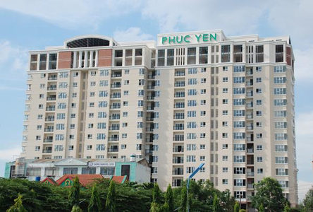 Chung cư Phúc Yên, Quận Tân Bình Căn hộ Chung cư Phúc Yên tầng 3 diện tích 132m2, đầy đủ nội thất.