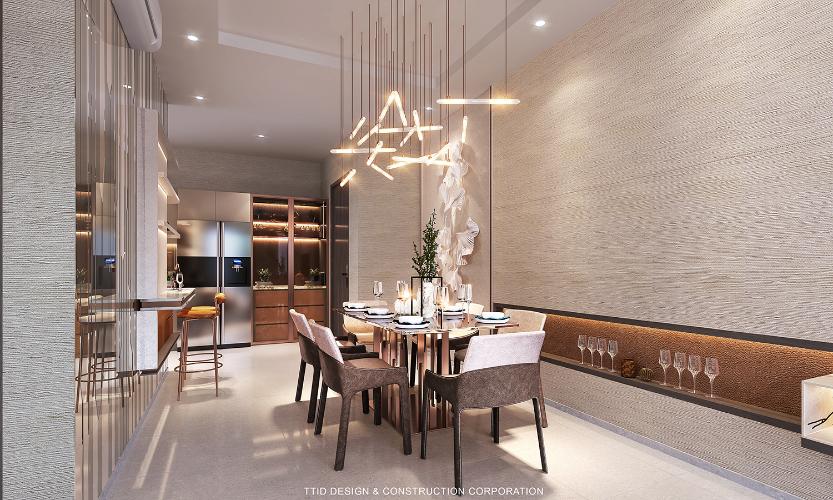 The Rivana - Phối cảnh thiết kế căn 3 phòng ngủ The Rivana