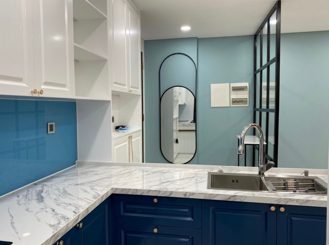 Căn hộ Phú Mỹ Hưng Midtown, Quận 7 Căn hộ Phú Mỹ Hưng Midtown tầng 11 thiết kế 2 phòng ngủ, đầy đủ nội thất.