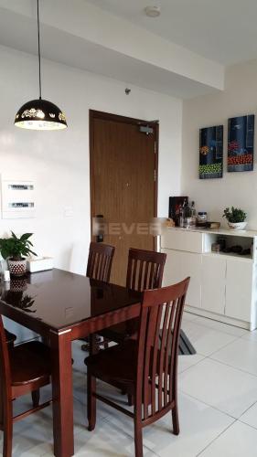 Phòng ăn Diamond Lotus, Quận 8 Căn hộ Diamond Lotus tầng trung, view thành phố sầm uất.