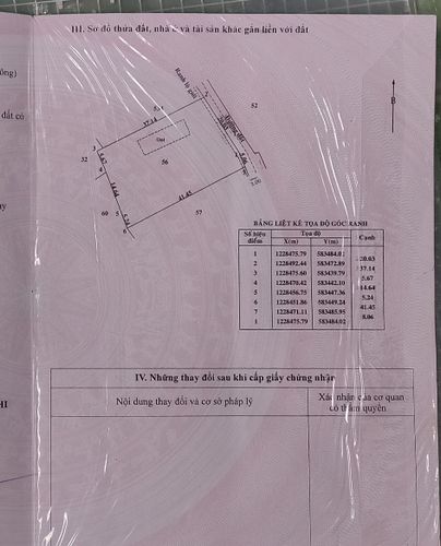 Bản vẽ đất nền Huyện Củ Chi Đất nền diện tích 996.9m2 có sổ hồng riêng, khu dân cư lâu đời.