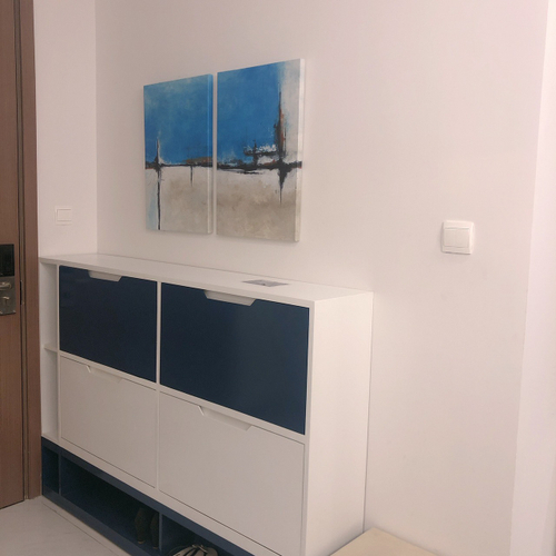 Officetel Vinhomes Central Park, Quận Bình Thạnh Officetel Vinhomes Central Park tầng 34 view thoáng mát, đầy đủ nội thất.