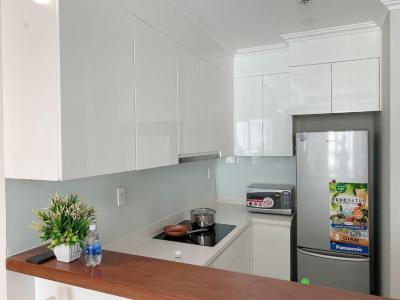 Phòng khách căn hộ The Gold View Bán căn hộ The Gold View thuộc tầng trung, diện tích 63.1m2