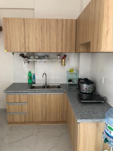 Phòng bếp Fresca Riverside, Thủ Đức Căn hộ Fresce Riverside ban công Đông Nam, nội thất cơ bản