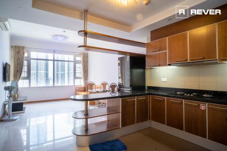 Phòng bếp Saigon Pearl, Bình Thạnh Căn hộ Saigon Pearl nội thất đầy đủ, view Landmark 81 tuyệt đẹp.