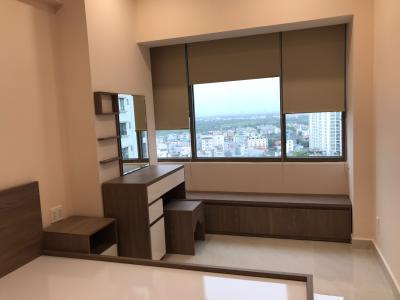 Phòng ngủ căn hộ Saigon South Residence Căn hộ thô tầng cao Saigon South Residence, view nội khu.