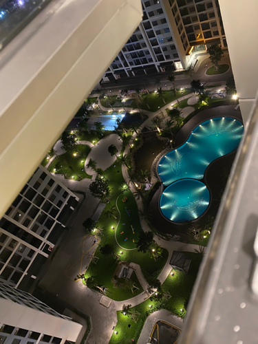 Tiện ích Vinhomes Grand Park, Quận 9 Studio Vinhomes Grand Park cửa hướng Tây Bắc, view nội khu.