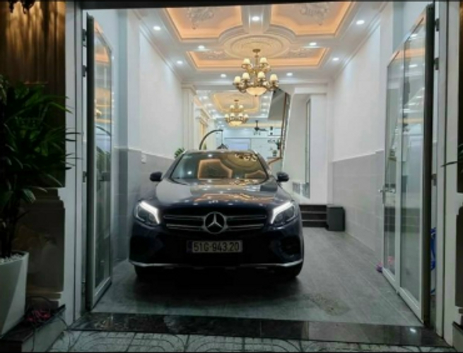 Biệt thự Huyện Nhà Bè Biệt thự tân cổ điển thiết kế 3 tầng và sân thượng kiên cố, đầy đủ nội thất.