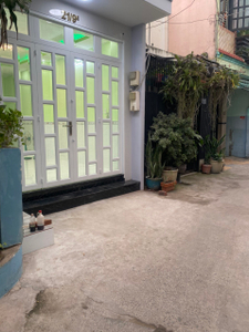 Đường trước nhà phố Quận 7 Nhà phố thiết kế 1 trệt, 1 lầu diện tích 44m2 khu vực dân cư hiện hữu.