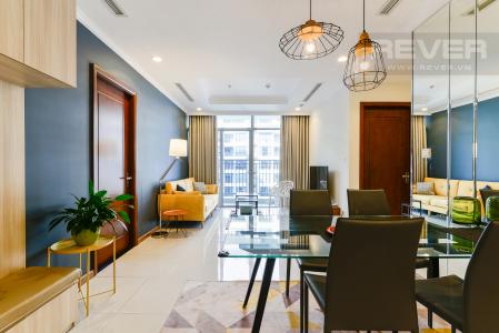 Tổng quan Căn hộ Vinhomes Central Park tầng cao C1, view sông, 2 phòng ngủ