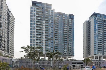 Căn hộ One Verandah, Quận 2 Căn hộ One Verandah tầng trung view sông thoáng mát, đầy đủ nội thất.