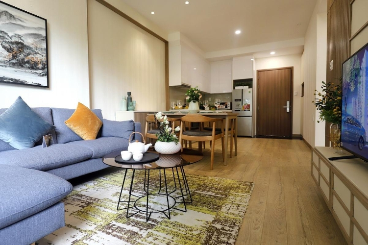 Căn hộ Akari City, Quận Bình Tân Căn hộ Akari City diện tích 75m2, thiết kế hiện đại nội thất cơ bản.