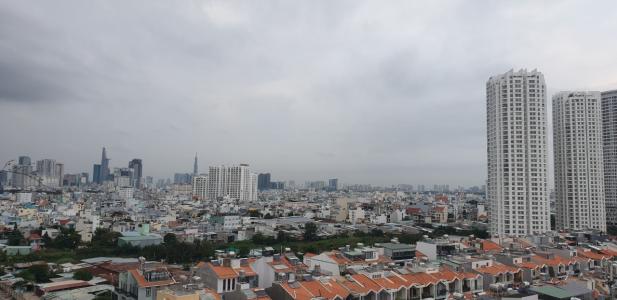 View căn hộ Him Lam Riverside, Quận 7 Căn hộ Him Lam Riverside tầng 10 đầy đủ nội thất, view thành phố.