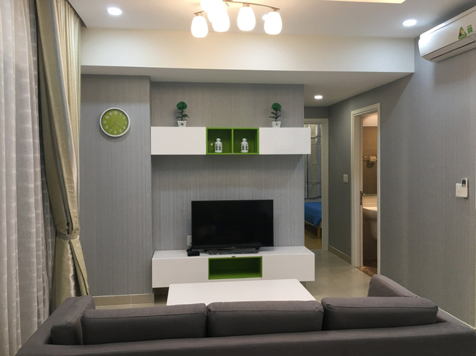 Căn hộ Masteri Thảo Điền, Quận 2 Căn hộ Masteri Thảo Điền tầng 27 diện tích 73.8m2, bàn giao đầy đủ nội thất.