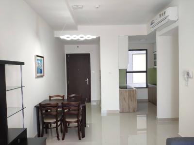 không gian căn hộ The Sun Avenue Căn hộ tầng 15 The Sun Avenue nội thất đầy đủ, cửa chính hướng Tây Nam