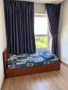 Phòng ngủ Sunrise Riverside Căn hộ Sunrise Riverside tầng thấp hướng thành phố sầm uất.