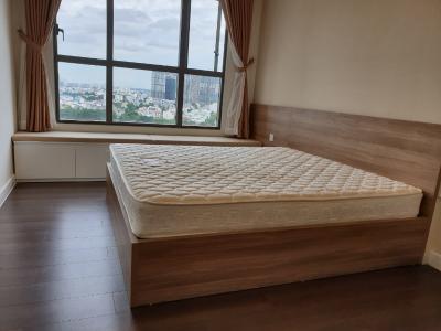 phòng ngủ căn hộ The Sun Avenue Căn hộ The Sun Avenue 2 phòng ngủ view Đảo Kim Cương