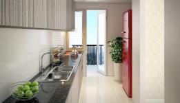 Vista Verde - Phòng bếp căn hộ mẫu