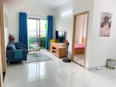 Phòng khách Fresca Riverside, Thủ Đức Căn hộ Fresca Riverside tầng trung, hướng Tây Bắc