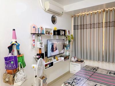 Phòng ngủ căn hộ chung cư Hoàng Kim Thế Gia, Bình Tân Căn hộ Hoàng Kim Thế Gia tầng 6 thoáng mát, đầy đủ nội thất.