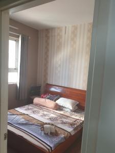 Phòng ngủ căn hộ chung cư Hưng Ngân Garden Căn hộ tầng 2 chung cư Hưng Ngân Garden bàn giao đầy đủ nội thất.