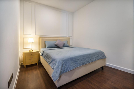 Căn hộ Saigon Royal, Quận 4 Căn hộ tầng 9 Saigon Royal thiết kế 2 phòng ngủ, đầy đủ nội thất.