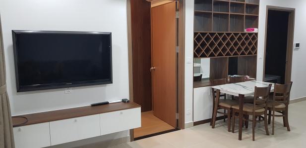 Nội thất River Panorama Căn hộ River Panorama tầng 18 cửa hướng Bắc, đầy đủ nội thất.