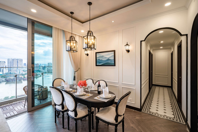 Căn hộ Empire City, Quận 2 Căn hộ Empire City tầng 21 có 3 phòng ngủ, view đón gió thoáng mát.