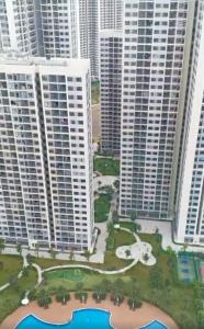 Vinhomes Grand Park, Quận 9 Căn hộ Vinhomes Grand Park tầng cao đón view nội khu mát mẻ.