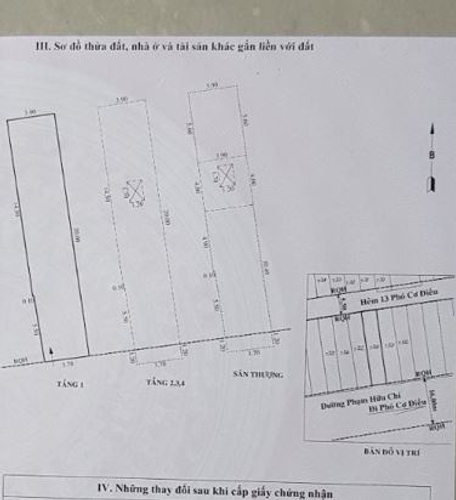 Bản vẽ Nhà phố Quận 5 Nhà phố kết cấu 1 trệt 3 lầu diện tích 76m2, khu vực dân cư hiện hữu.