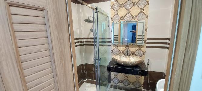 Nhà tắm nhà 1 trệt 2 lầu 1 sân thượng hẻm Huỳnh Tấn Phát, phường Phú Thuận, Quận 7 Bán nhà hẻm Huỳnh Tấn Phát diện tích 5x11m, pháp lý đầy đủ.