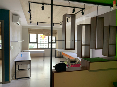 Officetel The Gold View, Quận 4 Officetel The Gold View ban công thoáng mát, đầy đủ nội thất.