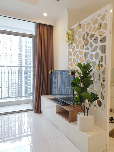 Căn hộ Vinhomes Central Park, Quận Bình Thạnh Căn hộ VInhomes Central Park tầng 15 view nội khu, đầy đủ nội thất.