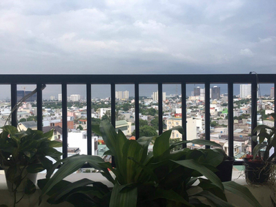 View căn hộ Citrine Apartment, Quận 9 Căn hộ Citrine Apartment tầng 8 thiết kế 3 phòng ngủ, view nhìn ra Xa Lộ.