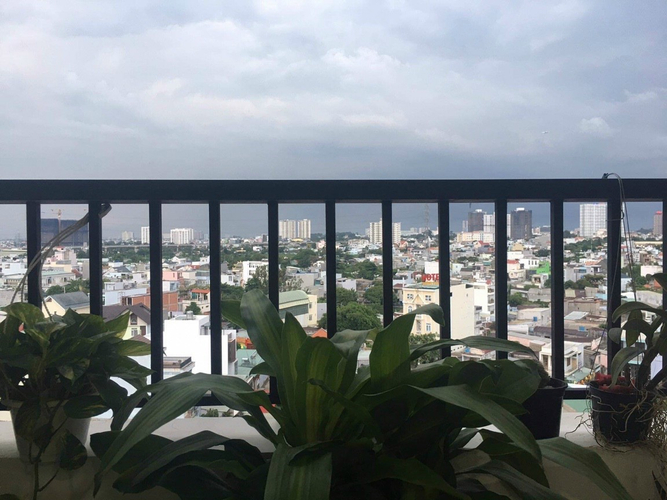 View căn hộ Citrine Apartment, Quận 9 Căn hộ Citrine Apartment tầng 8 thiết kế 3 phòng ngủ, view nhìn ra Xa Lộ.