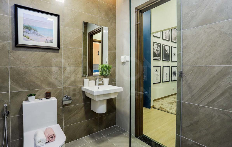 Nhà mẫu căn hộ Diamond Brilliant, Quận Tân Phú Căn hộ Diamond Brilliant tầng 4 thiết kế kỹ lưỡng, khu dân cư sầm uất.