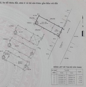 Bản vẽ nhà phố Quận 12 Nhà phố có 1 trệt, 1 lửng và 3 lầu kiên cố, cách 100m đến chợ Hiệp Thành.