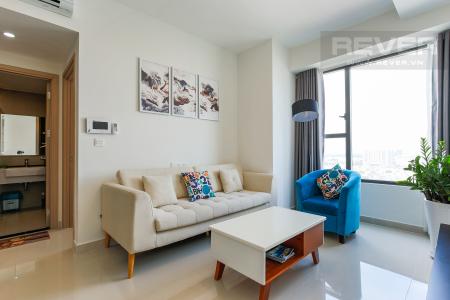 Phòng Khách Căn hộ RiverGate Residence 2 phòng ngủ tầng trung tháp A view sông