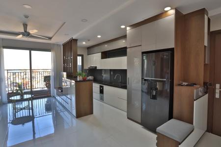 Phòng khách căn hộ Wilton Tower, Bình Thạnh Căn hộ Wilton Tower tầng 7 đầy đủ nội thất, tiện ích cao cấp.