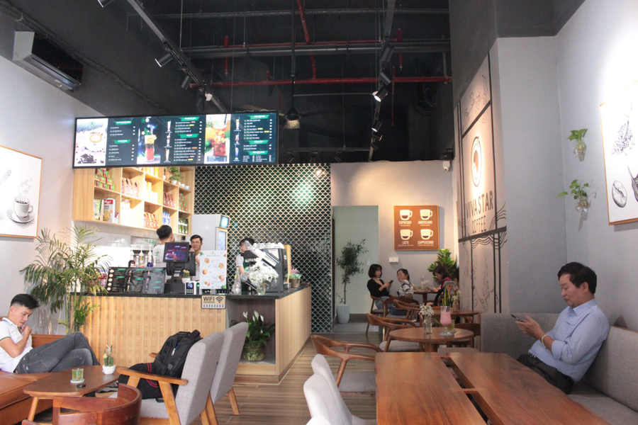 Shophouse The Sun Avenue thiết kế hiện đại, bàn giao đầy đủ nội thất.