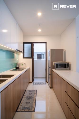 Phòng bếp One Verandah Quận 2 Căn hộ One Verandah đầy đủ nội thất, ban công thoáng mát.