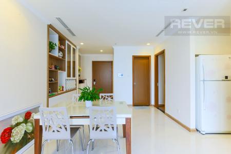 Bàn Ăn Căn hộ Vinhomes Central Park tầng cao L2, 3 phòng ngủ, nội thất đầy đủ