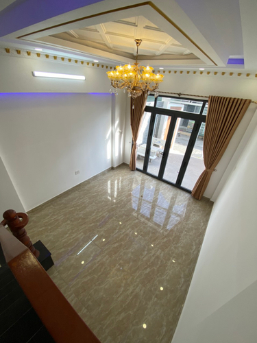 Nhà phố Huyện Nhà Bè Nhà phố hẻm xe hơi đường Huỳnh Tấn Phát, kết cấu đúc 3 tấm kiên cố.