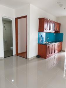 Không gian căn hộ Orchid Park, Nhà Bè Căn hộ góc Orchid Park tầng 5 nội thất cơ bản, tiện ích đầy đủ.