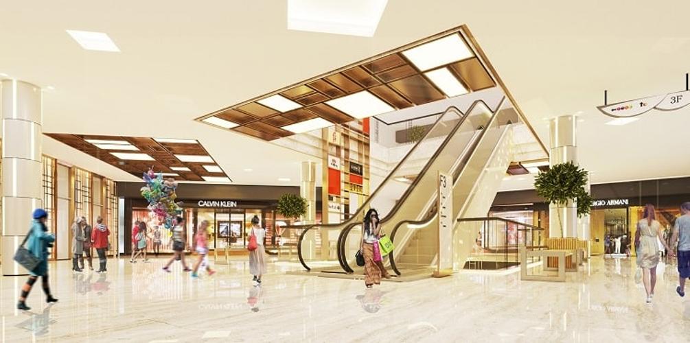 Green River - Phối cảnh trung tâm thương mại