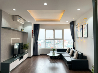 Căn hộ Chung cư Phúc Yên, Quận Tân Bình Căn hộ Chung cư Phúc Yên tầng 12 diện tích 93m2, đầy đủ nội thất.