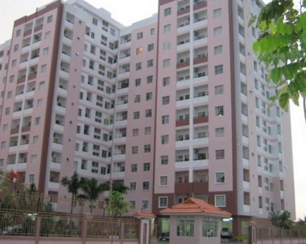 Him Lam Nam Sài Gòn, Huyện Bình Chánh Căn hộ góc Him Lam Nam Sài Gòn tầng 11 diện tích 66m2, đầy đủ nội thất.